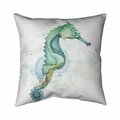 Fondo 20 x 20 in. Sea Horse-Double Sided Print Indoor Pillow FO2774156